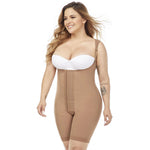 Girdles MariaE FQ100 | Post Surgery Body Shaper for Women | Open Bust &amp; Front Closure | power net