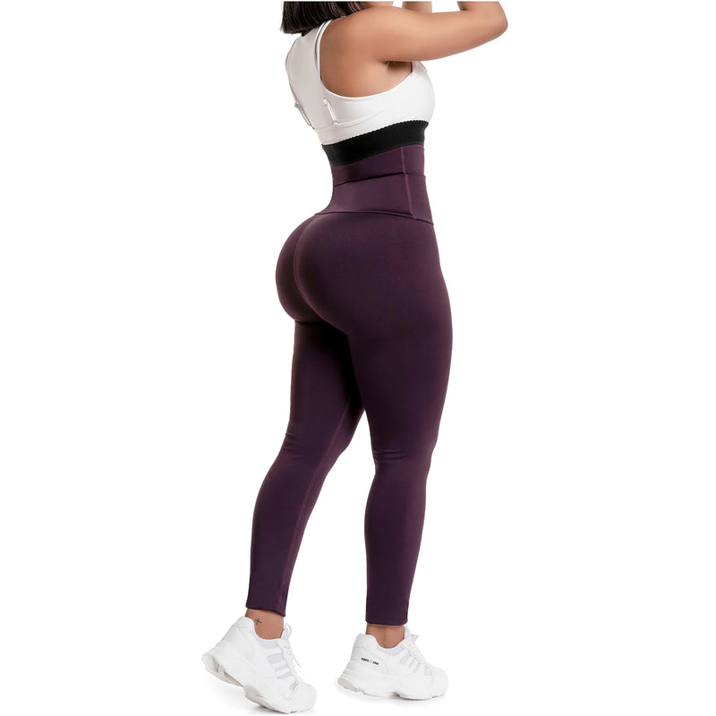 FLEXMEE 946704 | LEGGINGS ATLÉTICOS DE CINTURA ALTA ROPA ACTIVA DEPORTIVA PARA MUJER | LÍNEA DE FORMA