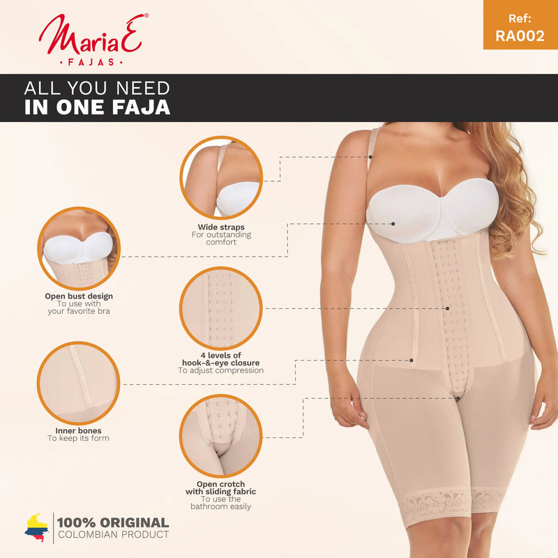 Diane & Geordi Colombian Butt Lift Girdle With Open Bust –