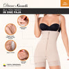 Diane &amp; Geordi 002407 | Women's Strapless Bodysuit Tummy Control Shapewear | Colombian Postpartum Girdle | power net