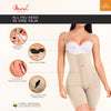 Girdles MariaE FQ100 | Post Surgery Body Shaper for Women | Open Bust &amp; Front Closure | power net