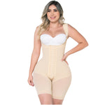 Shapewear MYD 0489 | Fajas Colombianas Post Surgery Mid Thigh Shapewear Bodysuit for Guitar and Hourglass Body Types