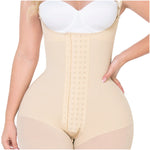 Shapewear MYD 0489 | Fajas Colombianas Post Surgery Mid Thigh Shapewear Bodysuit for Guitar and Hourglass Body Types