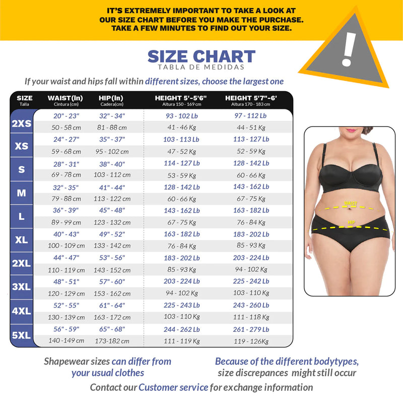 Diane &amp; Geordi 002407 | Women's Strapless Bodysuit Tummy Control Shapewear | Colombian Postpartum Girdle | power net