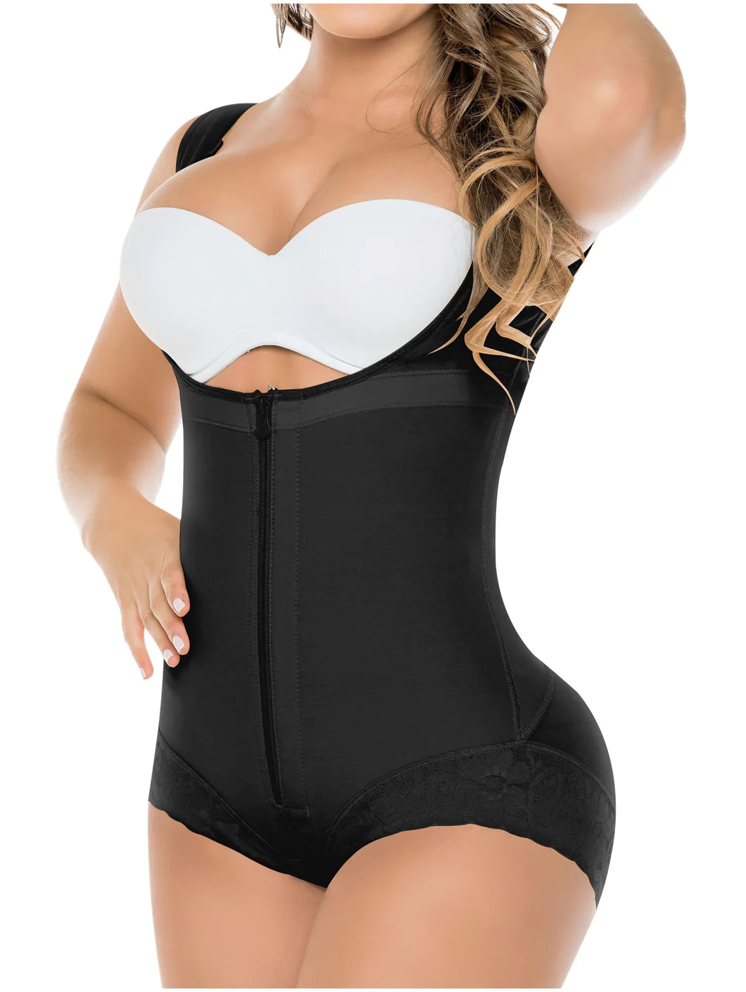 Fajas Salome Women's 0412 Strapless High Back Body Shaper Panty :  : Clothing, Shoes & Accessories